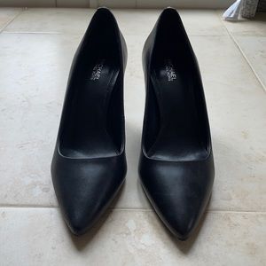 Black MK pumps. Worn once.